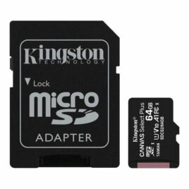 MEMORIA MICRO SD 64GB C10 KINGSTON CANVAS SELECT
