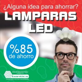 LAMPARA LED VERBATIM 9 WATS EQUIV. 60W|